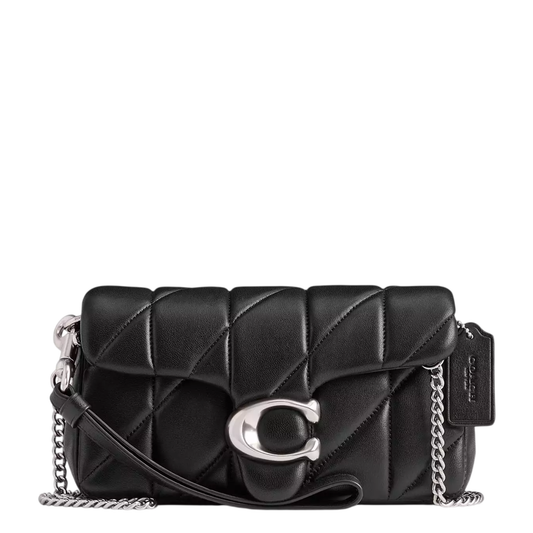 Bolsa Coach Tabby Crossbody Wristlet With Pillow Quilting Black