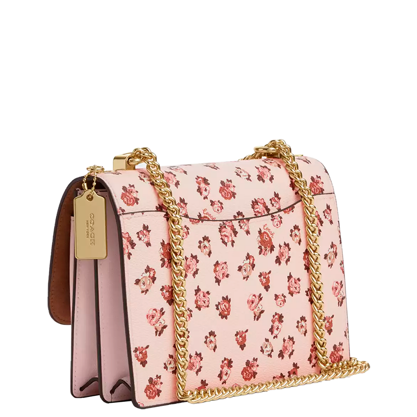 Bolsa Coach Klare Crossbody Bag With Rose Print Blush Multi
