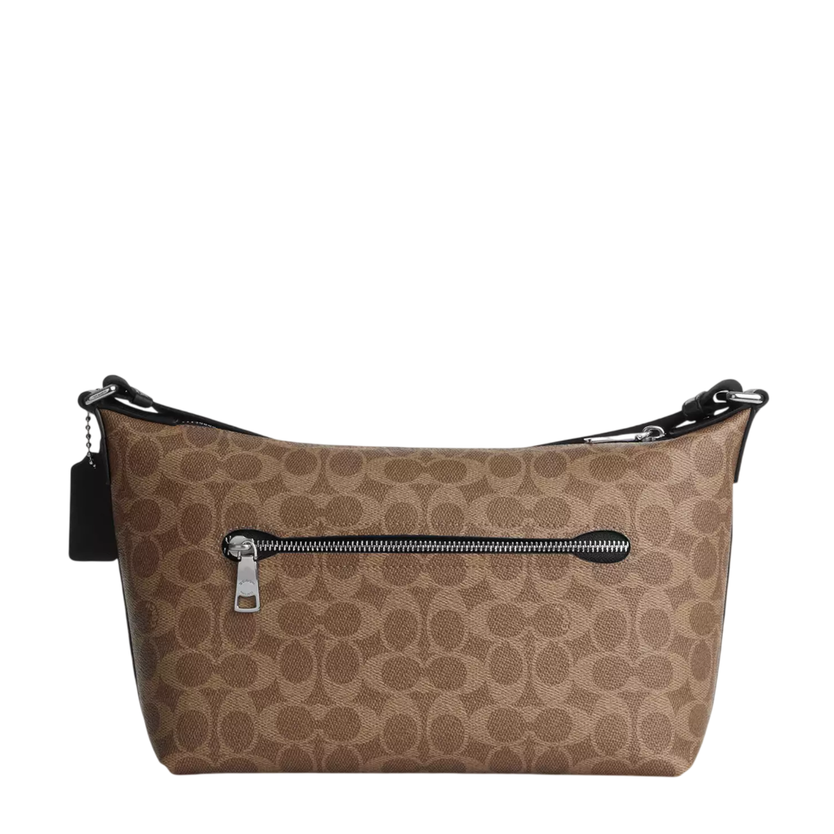 Bandolera Coach Small Finn Crossbody Bag With Pouch Signature Canvas Tan Black