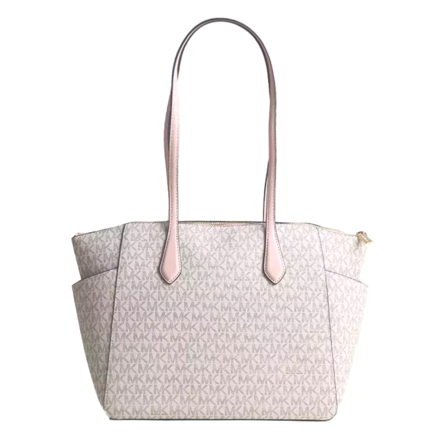 Bolsa Michael Kors Marilyn Medium Signature Logo Tote Bag Powder Blush