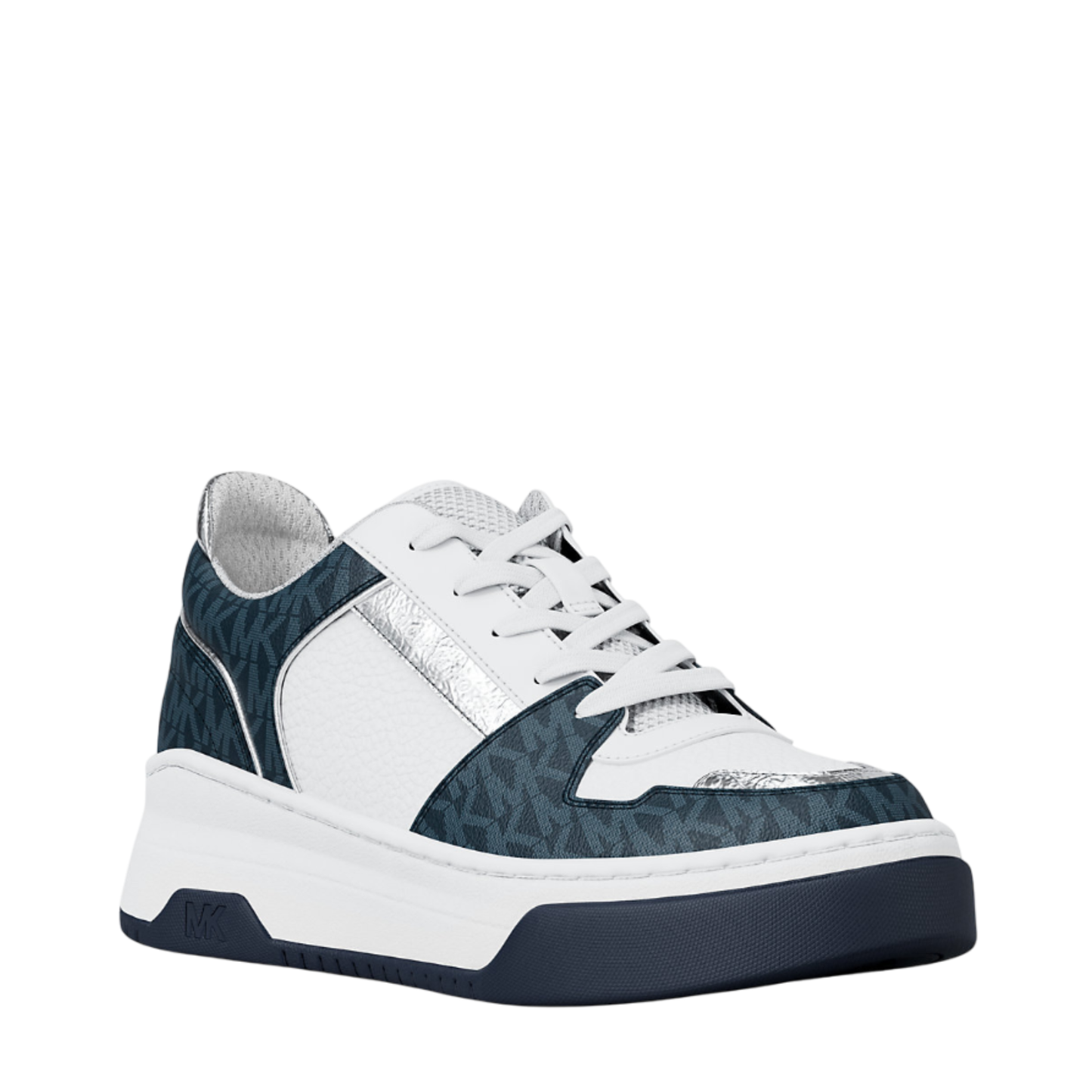 Tenis Michael Kors Lexi Mixed-Media Sneaker Admiral