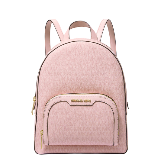 Mochila Michael Kors Jaycee Medium Signature Logo Backpack Powder Blush