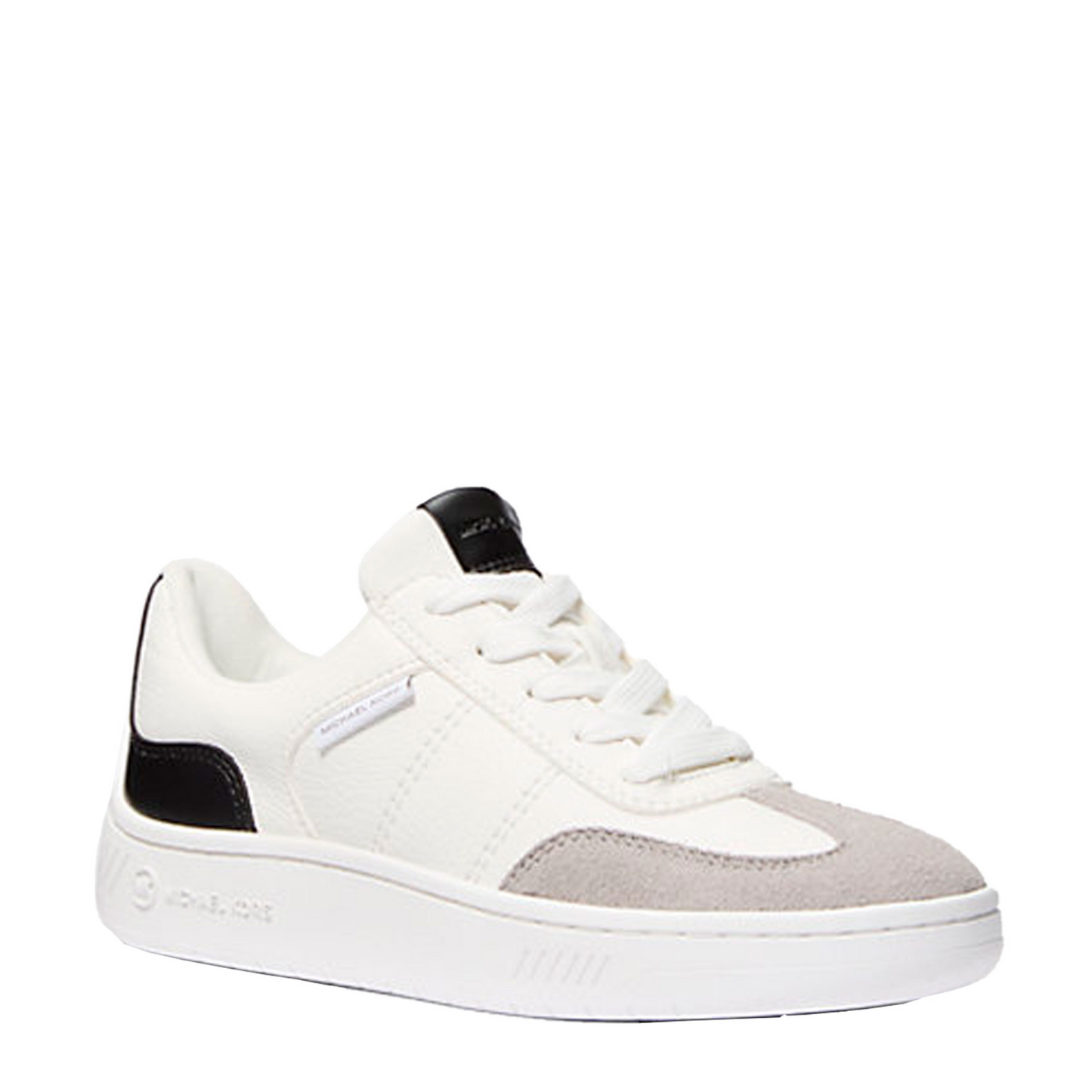 Tenis Michael Kors Kai Mixed Material Sneaker Optic White Black