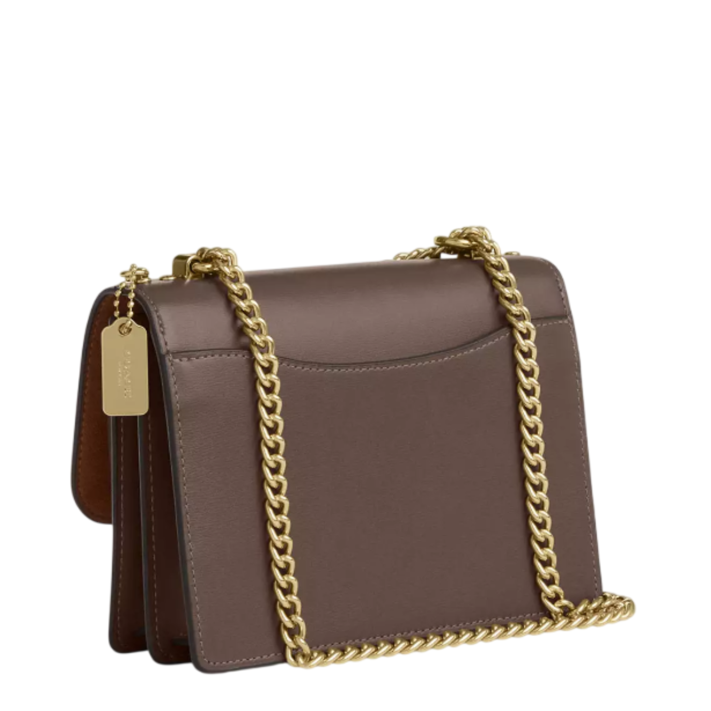 Bolsa Coach Mini Klare Crossbody Bag Dark Stone