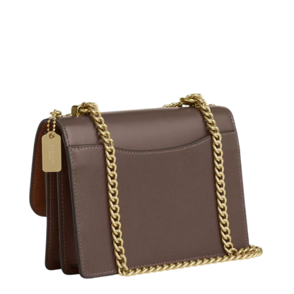 Bolsa Coach Mini Klare Crossbody Bag Dark Stone