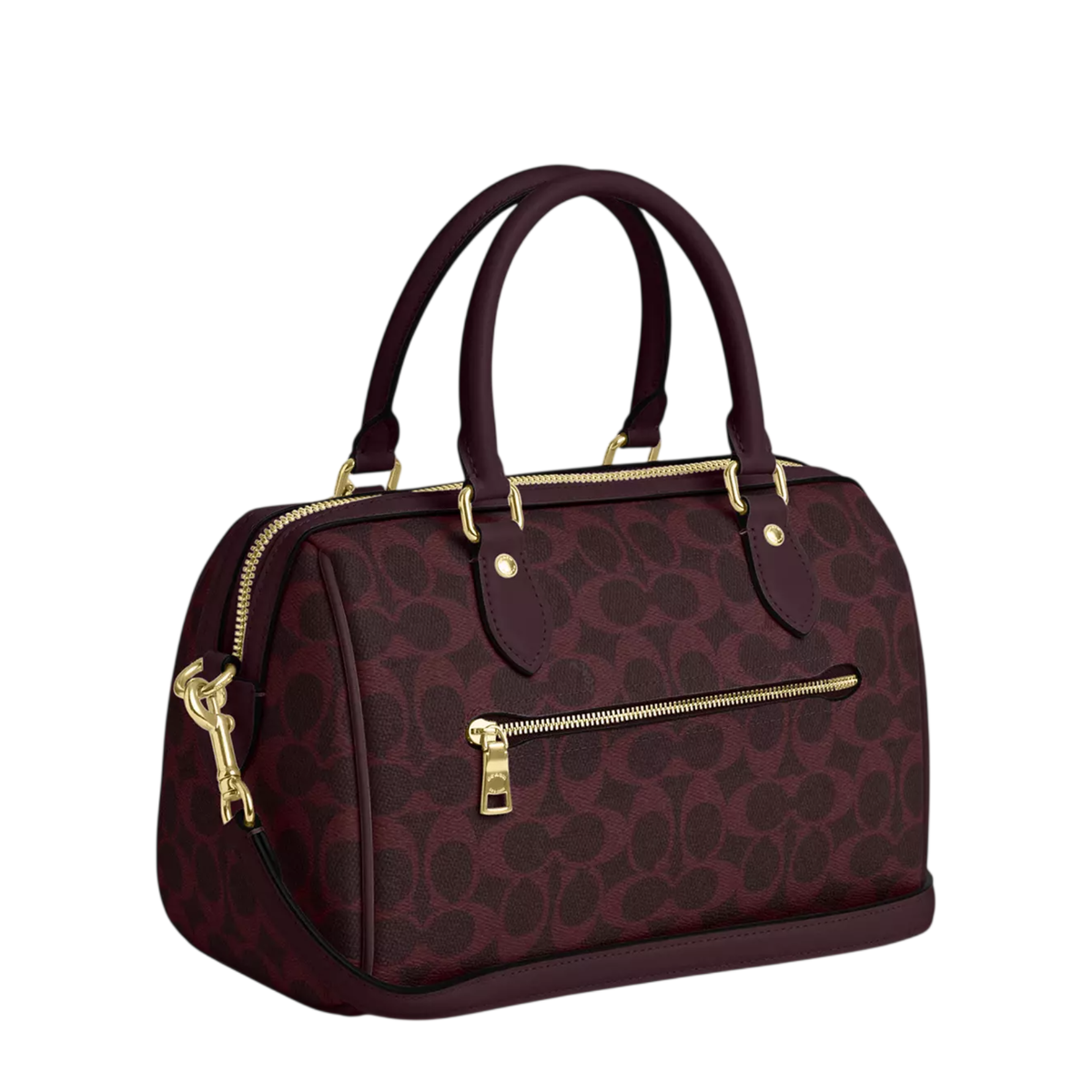 Bolsa Coach Rowan Satchel Bag In Signature Canvas