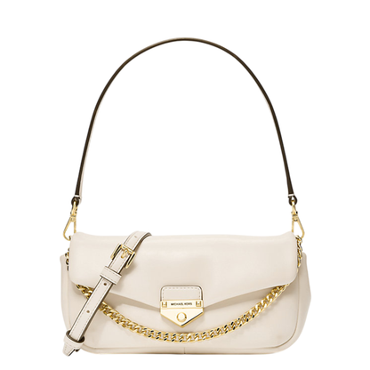 Bolsa Michael Kors Soho Small Convertible Shoulder Bag Light Cream
