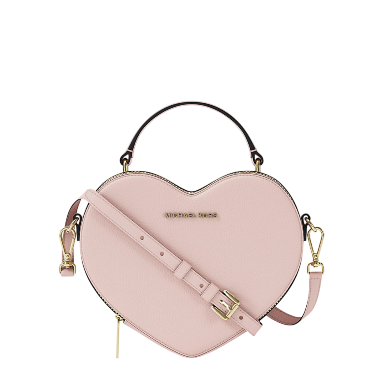 Bolsa Michael Kors Jet Set Small Heart Crossbody Bag Powder Blush