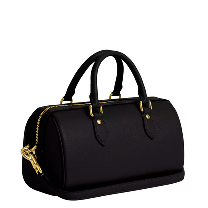 Bolsa Coach Rowan Long Satchel Bag Black