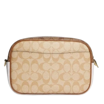 Bolsa Coach Jamie Camera Bag In Signature Canvas Khaki