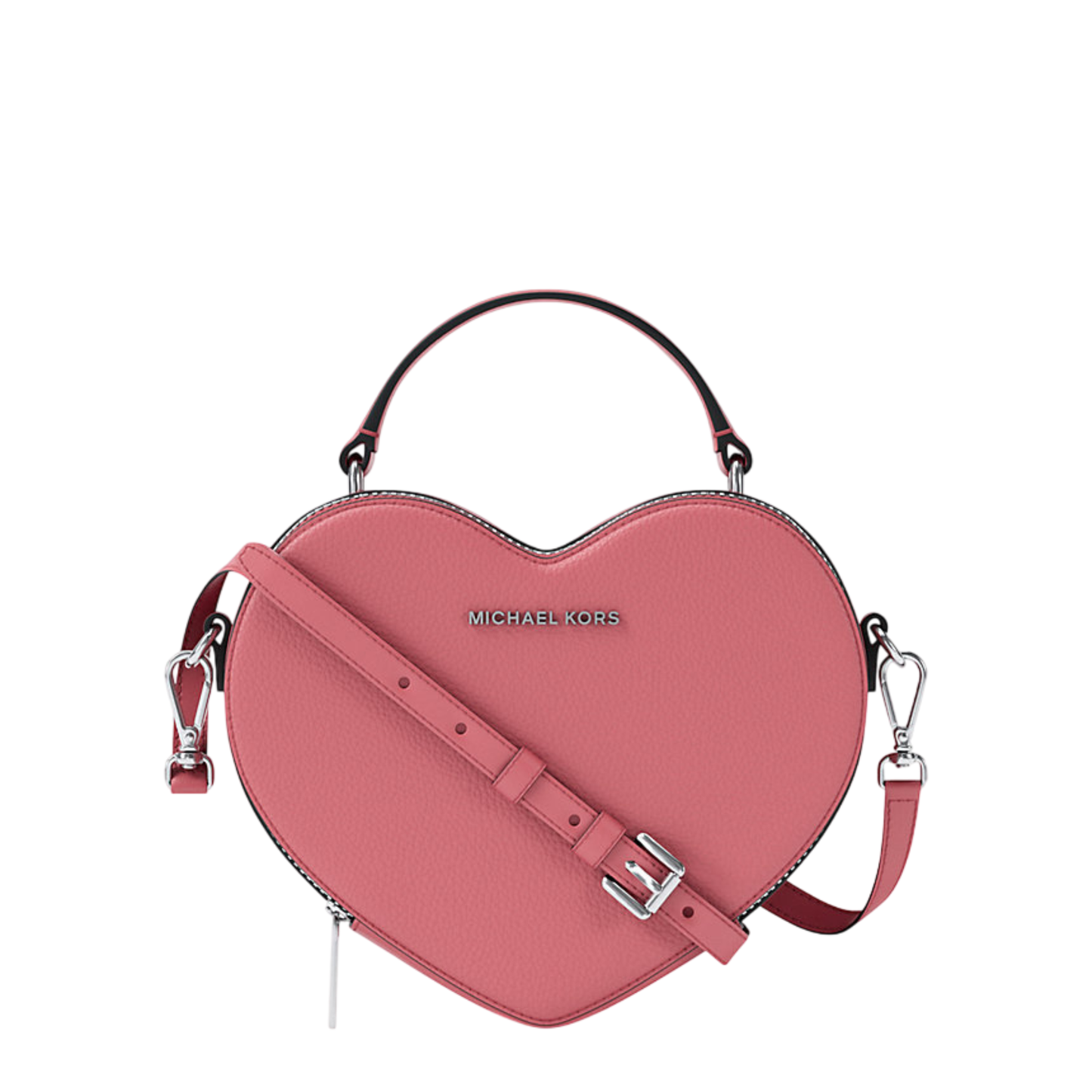 Bolsa Michael Kors Jet Set Small Heart Crossbody Bag Hibiscus