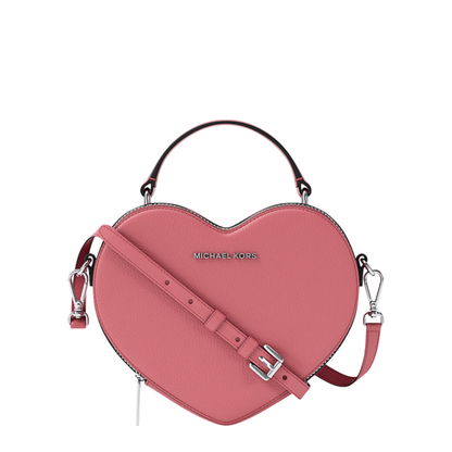Bolsa Michael Kors Jet Set Small Heart Crossbody Bag Hibiscus