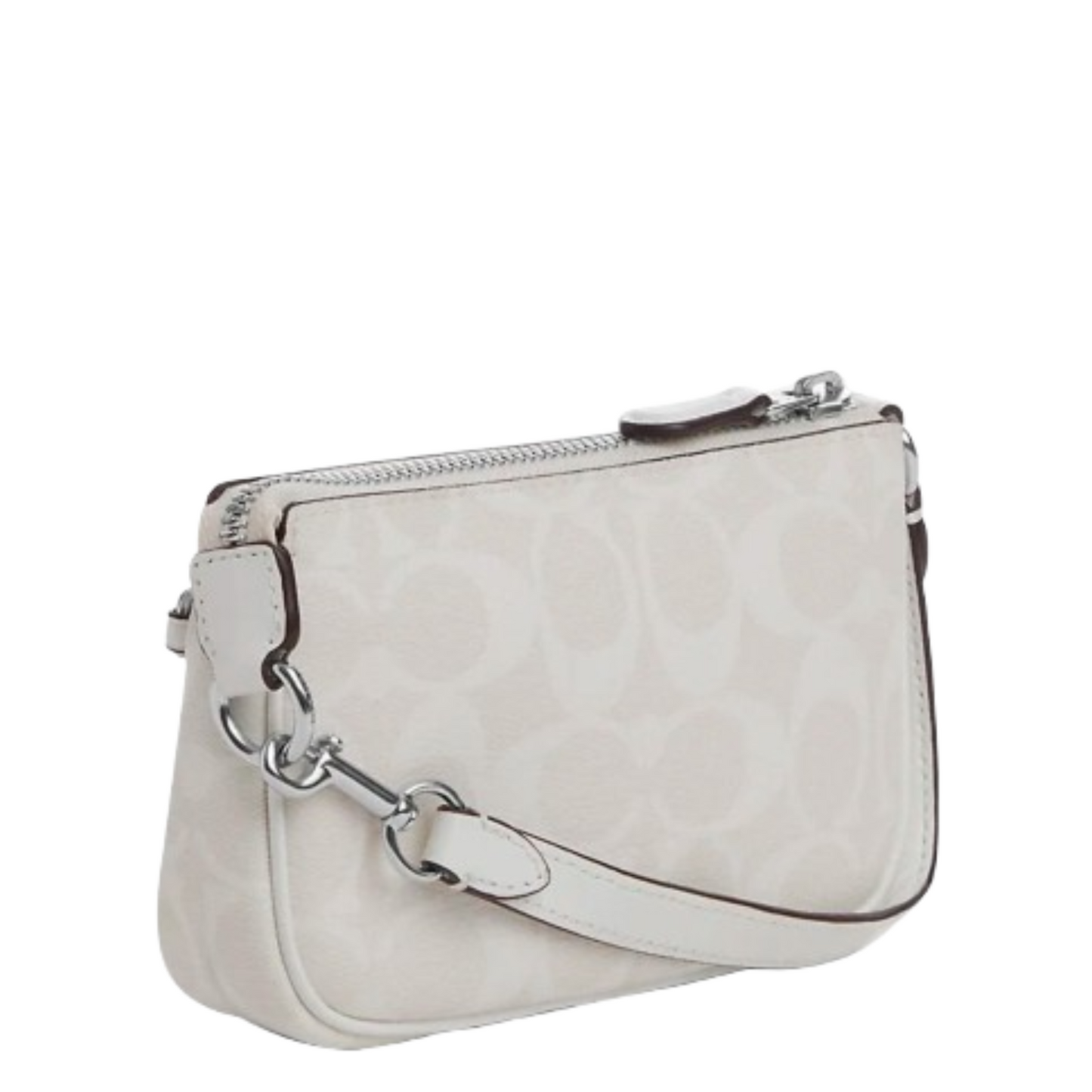 Bolsa Coach Boxed Nolita 15 In Signature Canvas Chalk Glacier White Multi