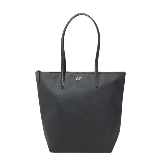 Bolsa Lacoste L.12.12 Concept Vertical Tote Black