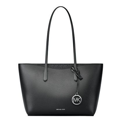 Bolsa Michael Kors Arden Large Pebbled Leather Tote Bag Black