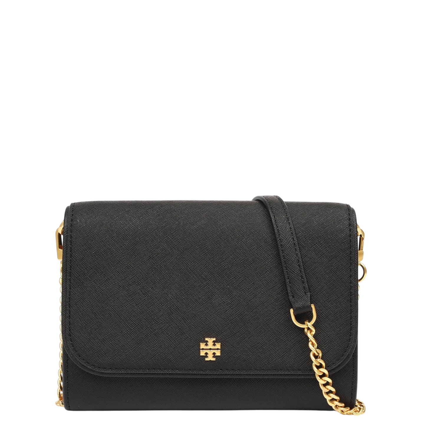 Bolsa Tory Burch Merson Chain Wallet Black