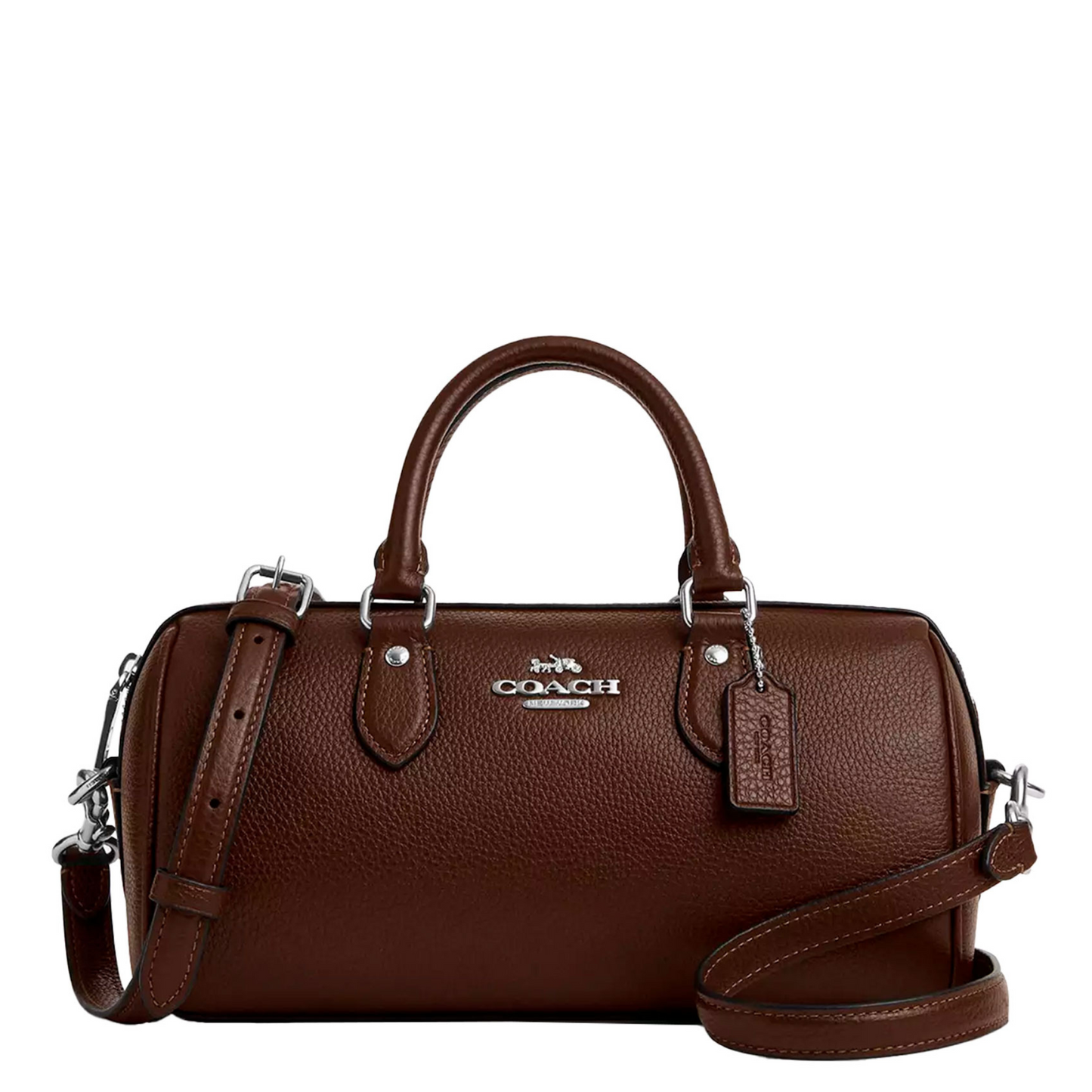 Bolsa Coach Rowan Long Satchel Bag Maple