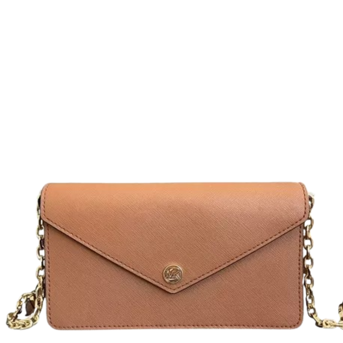 Bolsa Michael Kors Small Saffiano Leather Envelope Crossbody Bag