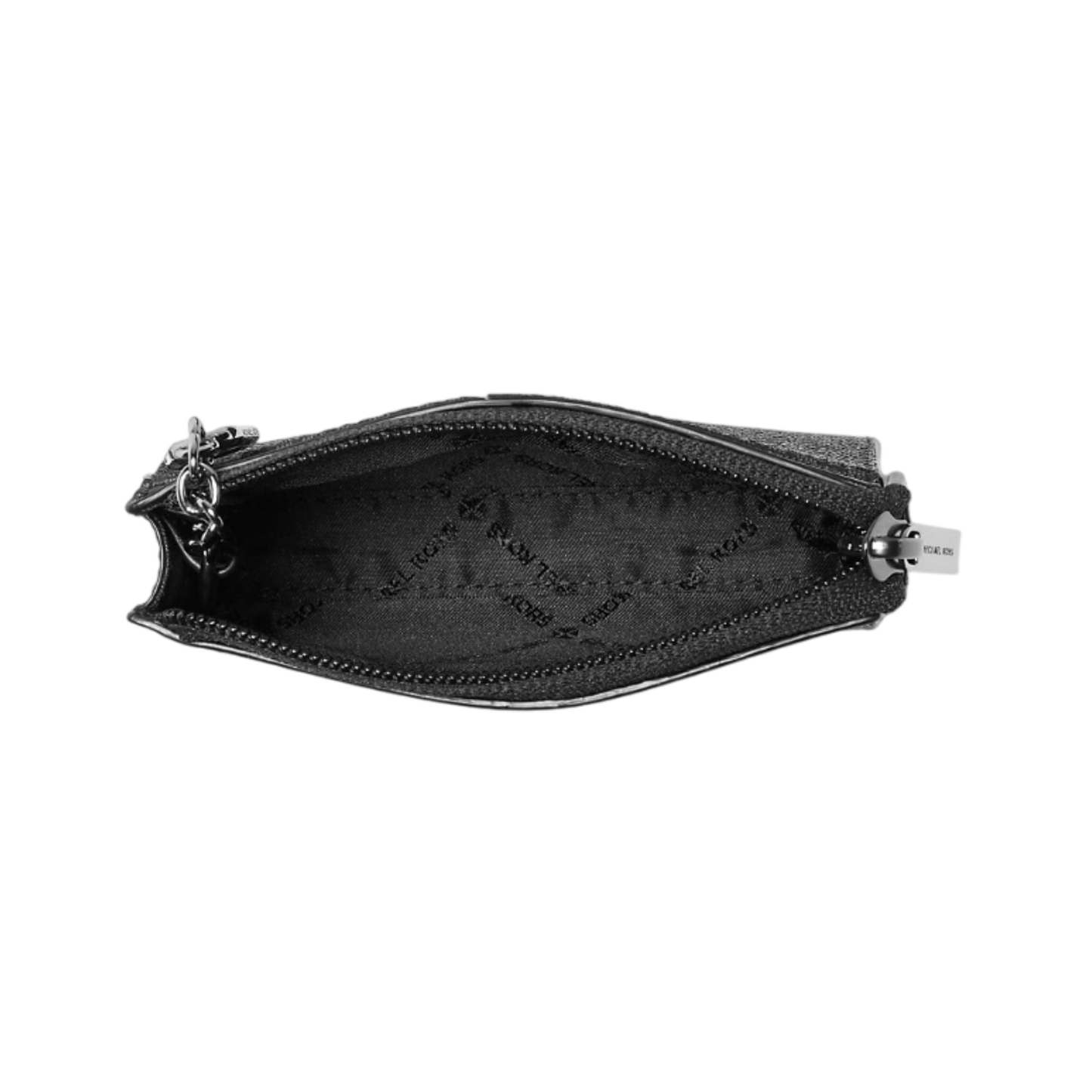 Monedero Michael Kors Cooper Small Signature Logo Zip Pouch Black