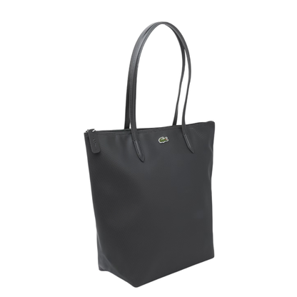 Bolsa Lacoste L.12.12 Concept Vertical Tote Black