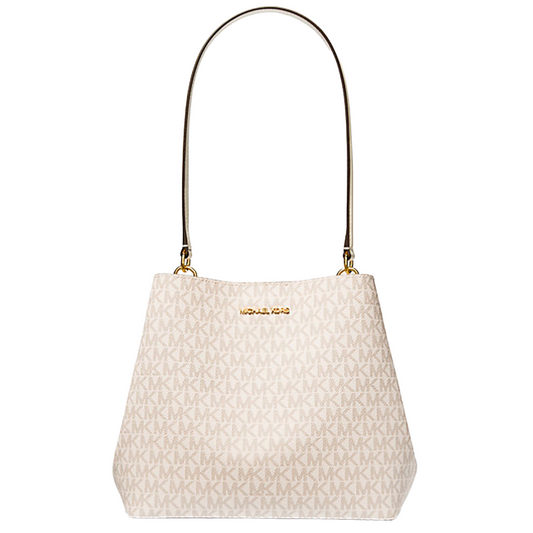 Bolsa Michael Kors Pratt Medium Logo Shoulder Bag