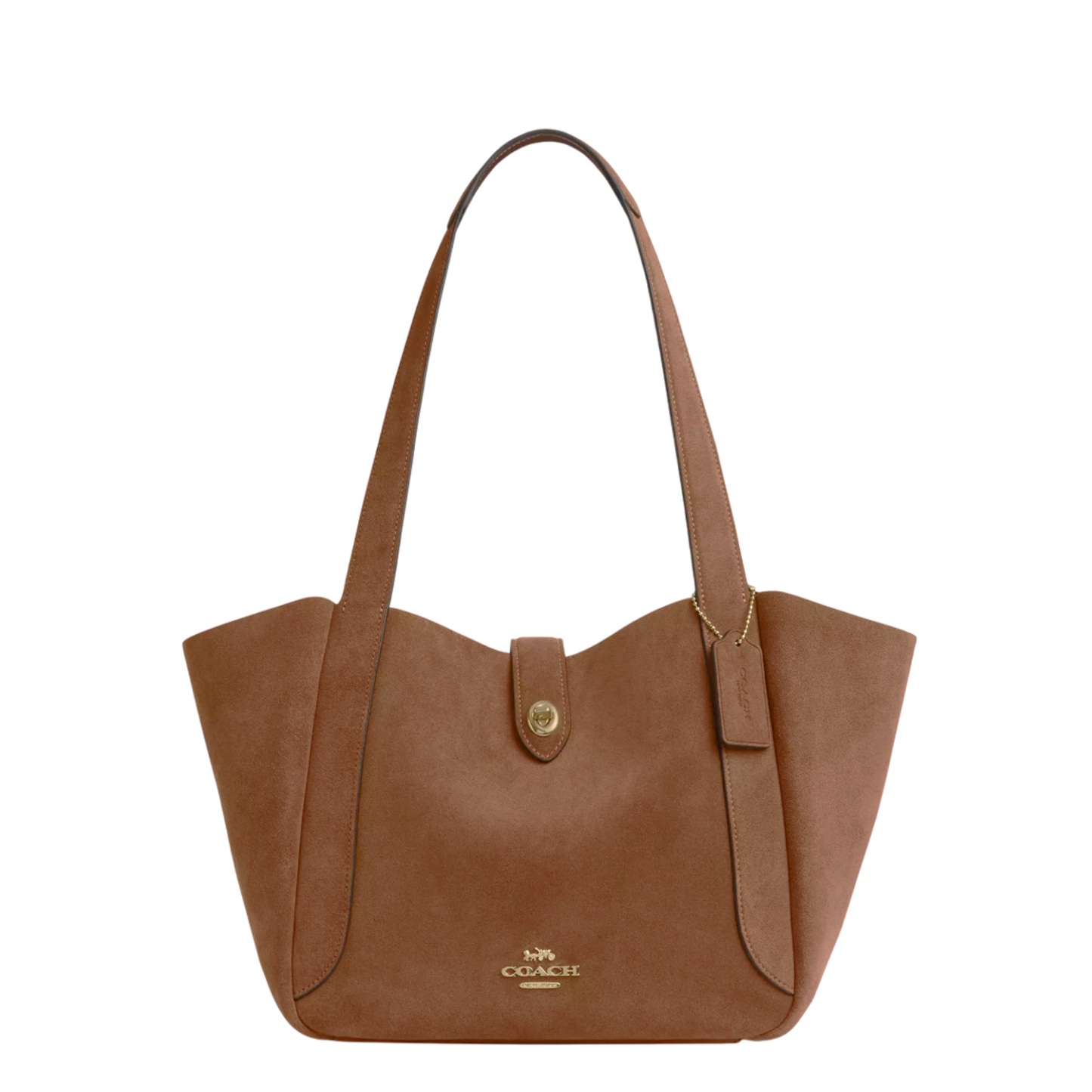 Bolsa Coach Hadley Turnlock Tote Bag Sienna