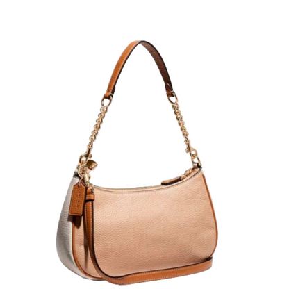 Bolsa Coach Teri Shoulder Sandy Beige