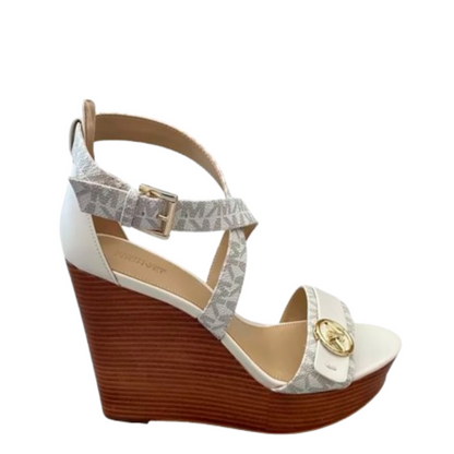 Tacones Michael Kors Carmen Logo Wedge Sandal