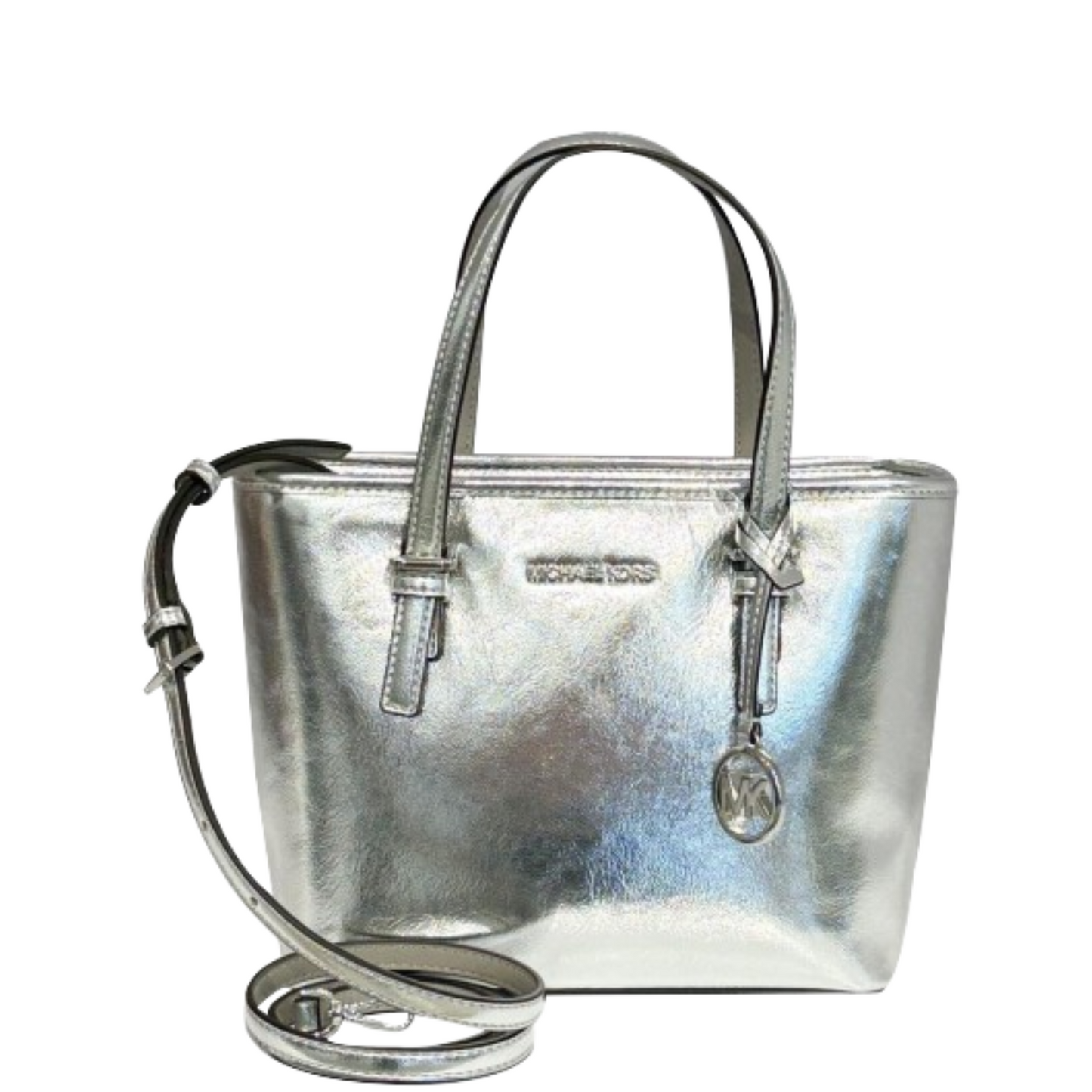 BOLSA MICHAEL KORS ORIGINAL SMALL TOTE CARRYALL METALICA