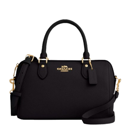 Bolsa Coach Rowan Satchel Bag CV962 Black