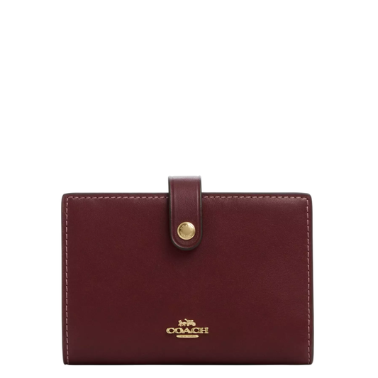 Cartera Coach 2 In 1 Wallet Maroon