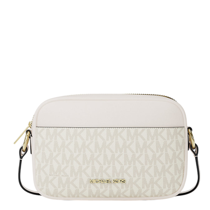 Bolsa Michael Kors Jet Set Small Signature Logo Camera Crossbody Bag
