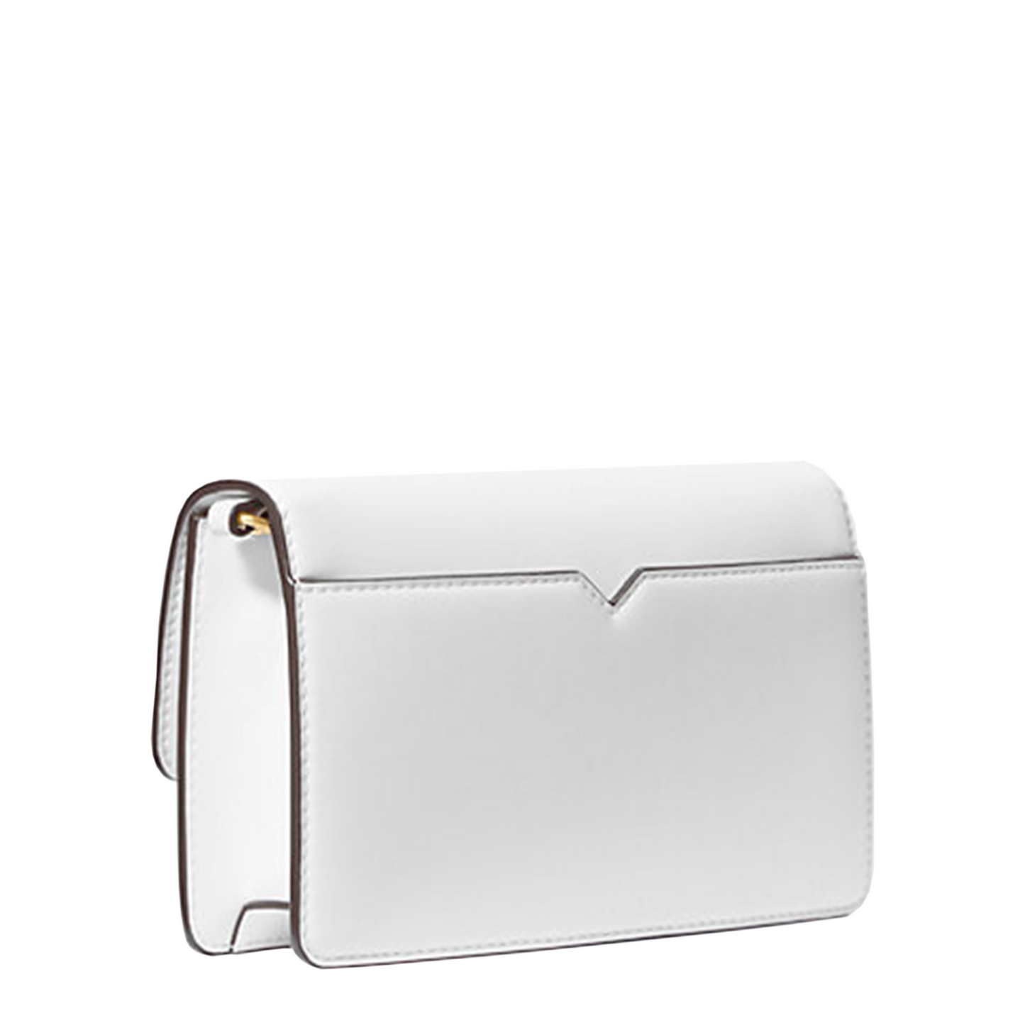 Bolsa Michael Kors Cece Medium Clutch Optic White