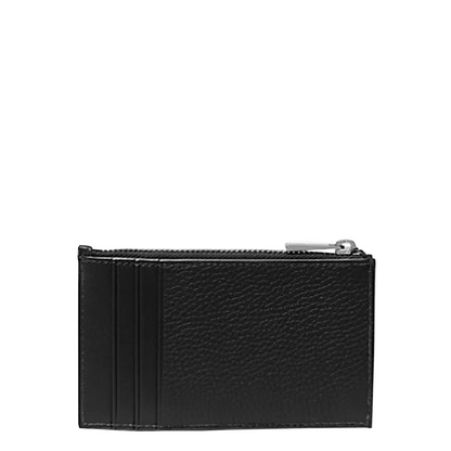 Tarjetero Michael Kors Slim Zip Wallet Leather Black