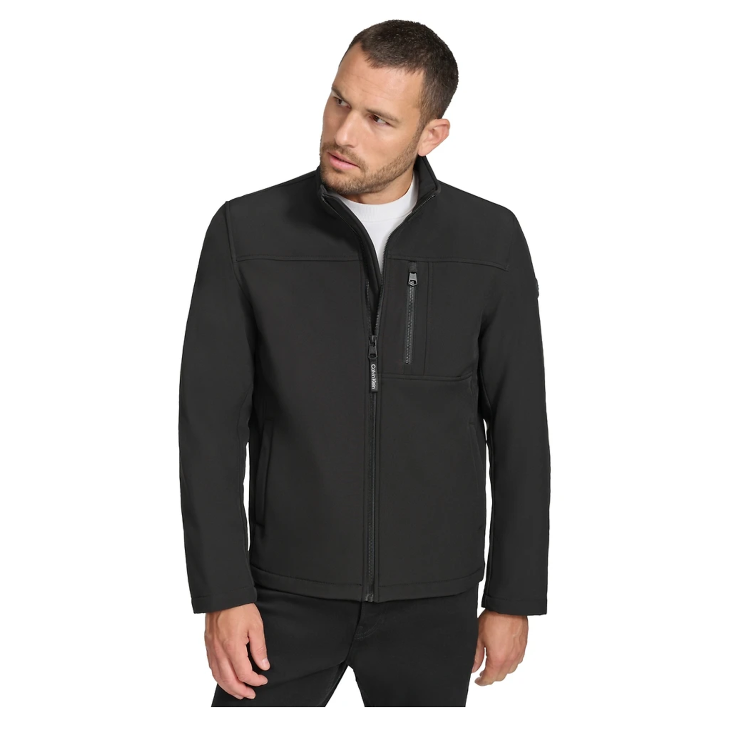 Chaqueta Calvin Klein Men's Infinite Stretch Soft Shell Jacket Black