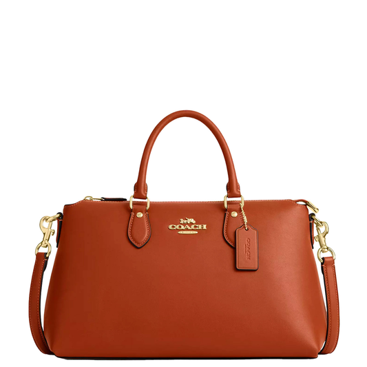 Bolsa Coach Georgia Satchel Bag Tan