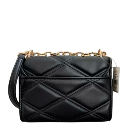 Bolsa Michael Kors Serena Small Studded Crossbody Bag Black