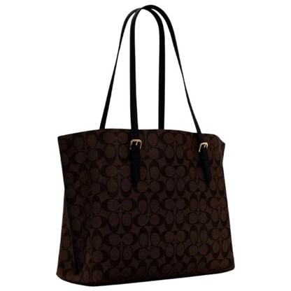 Bolsa Coach Mollie Tote Bag In Signature Canvas