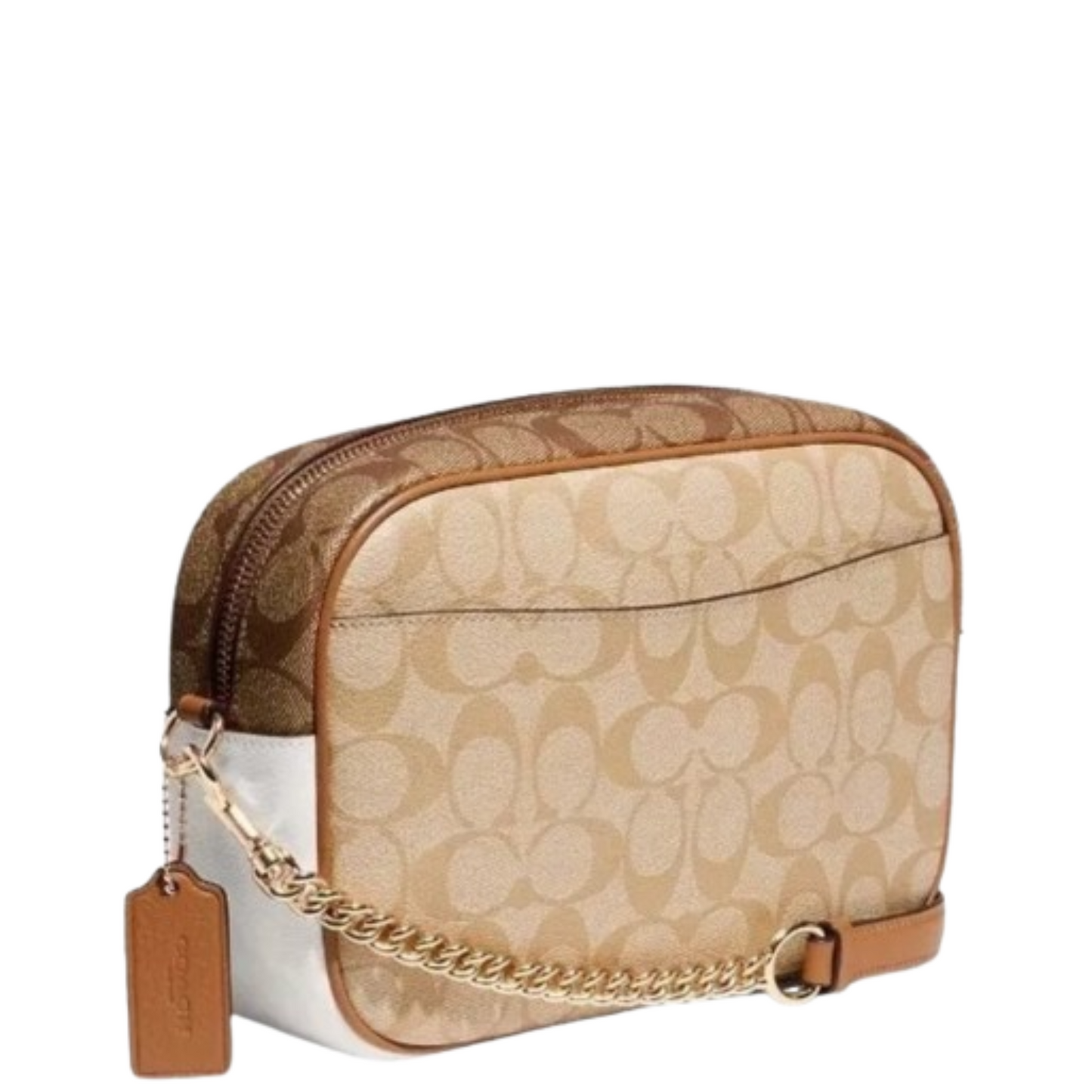 Bolsa Coach Jamie Camera Bag In Signature Canvas Khaki