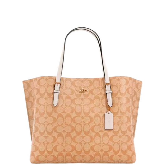 Bolsa Coach Mollie Tote In Signature Canvas