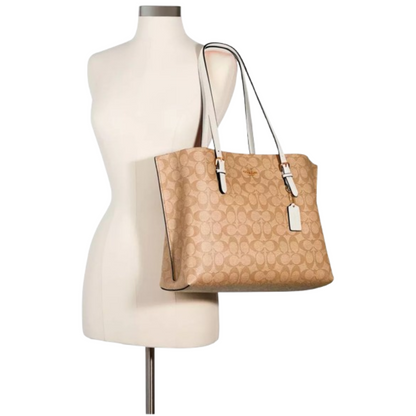 Bolsa Coach Mollie Tote In Signature Canvas