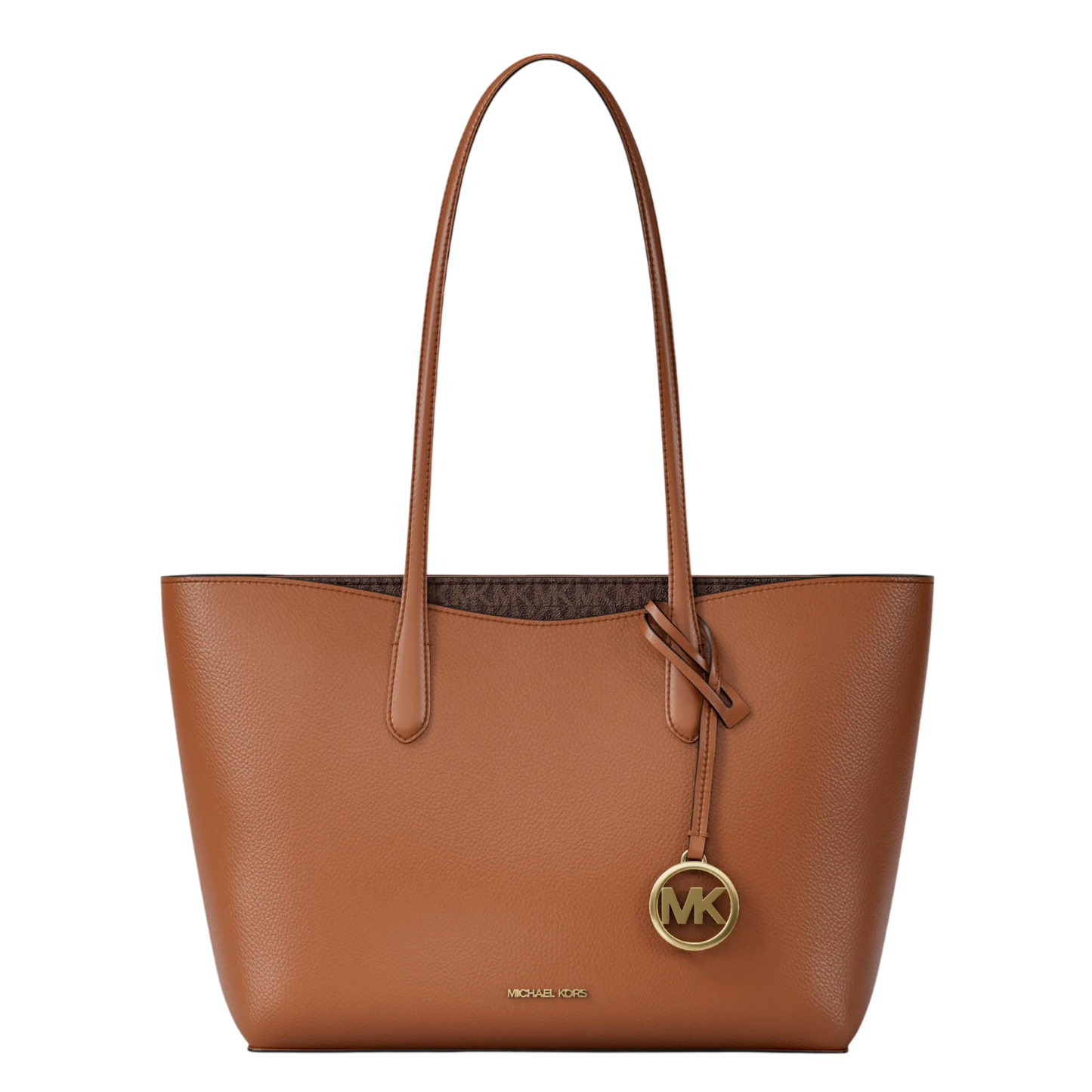 Bolsa Michael Kors Arden Large Pebbled Leather Tote Bag Brown