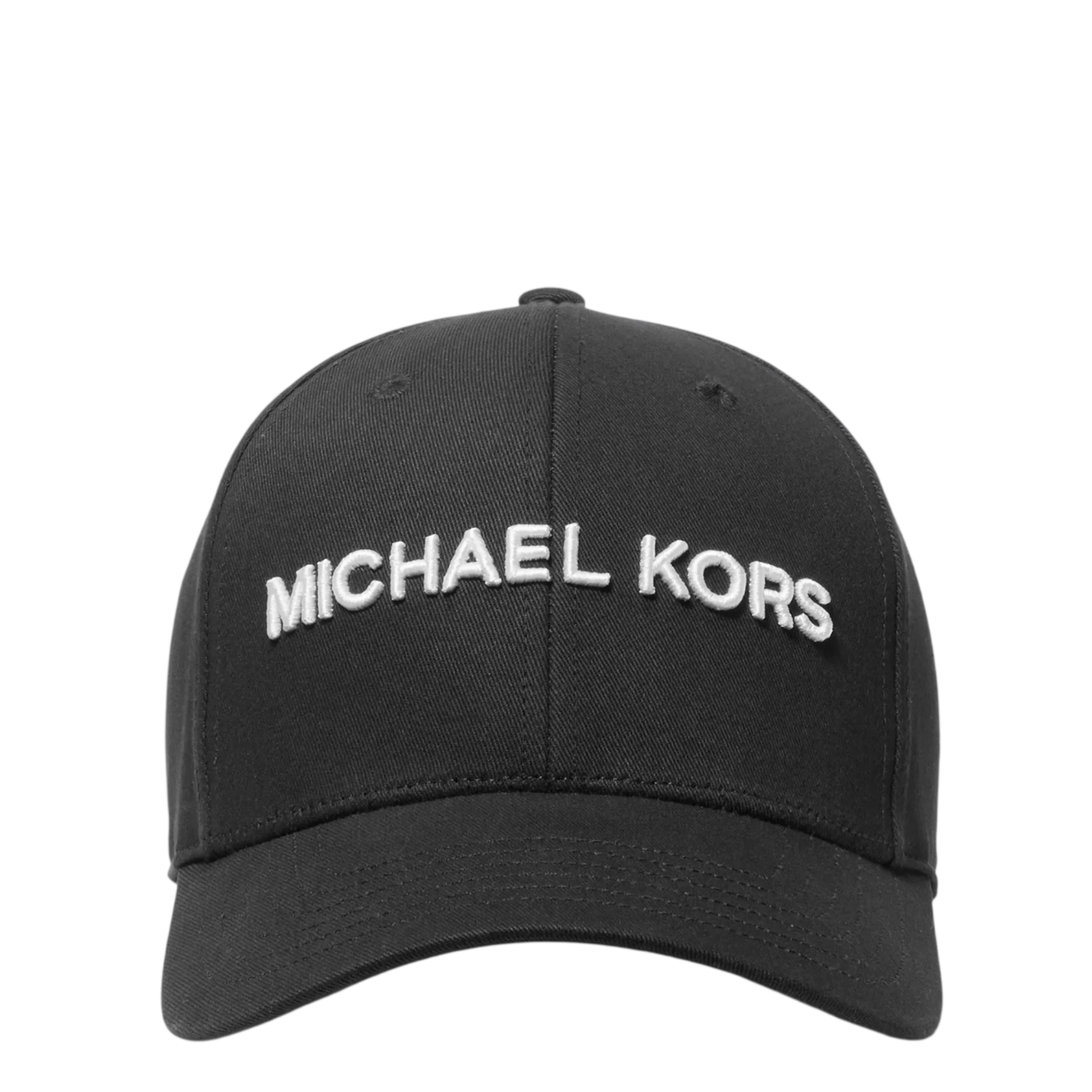 Gorra Michael Kors Logo Cotton Baseball Hat Black