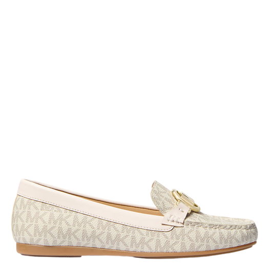 Zapatos Michael Kors Fulton Signature Logo Moccasin Vanilla