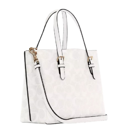 Bolsa Coach Mollie Tote 25 In Signature Canvas