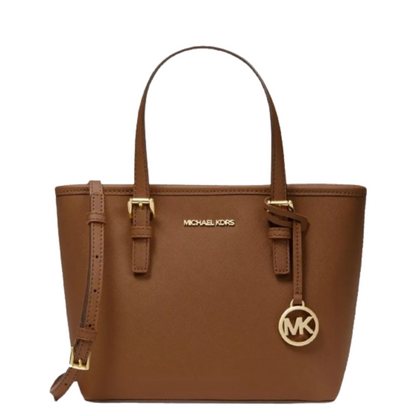 Bolsa Michael Kors Jet Set Travel Extra Small Saffiano Leather Top Zip Furore