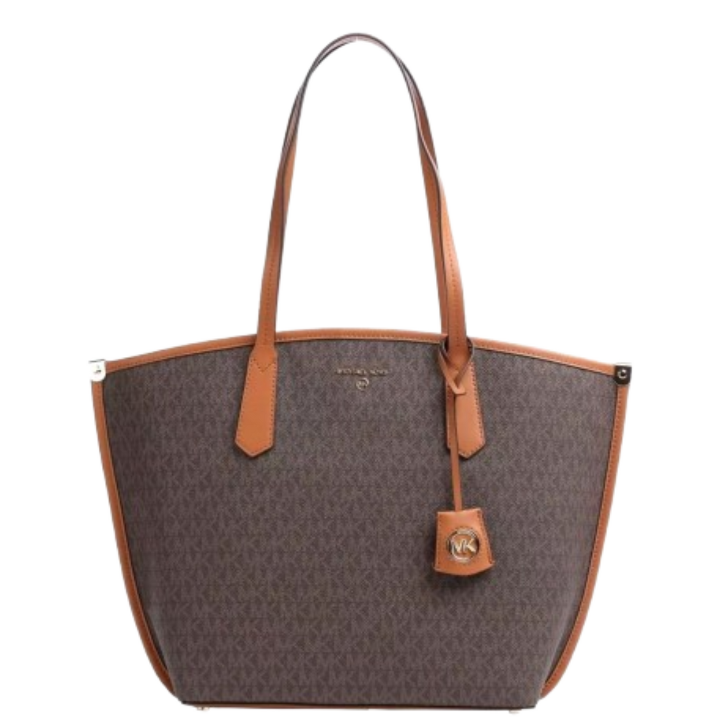 Bolsa Michael Kors Jane Large Logo Tote Bag Brown