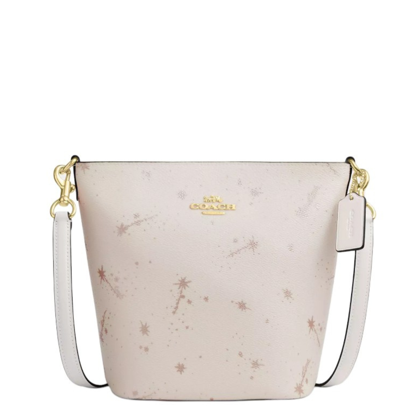 Bolsa Coach Logan Duffle Bag With Star Print Chalk