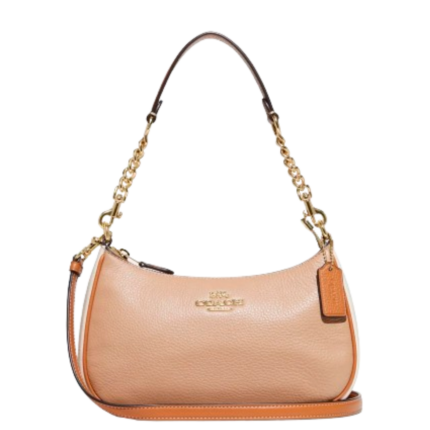 Bolsa Coach Teri Shoulder Sandy Beige