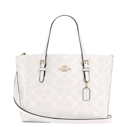 Bolsa Coach Mollie Tote 25 In Signature Canvas